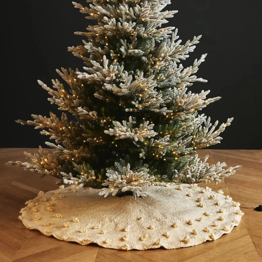 NWT Anthropologie Cozy Bobbie Tree Skirt